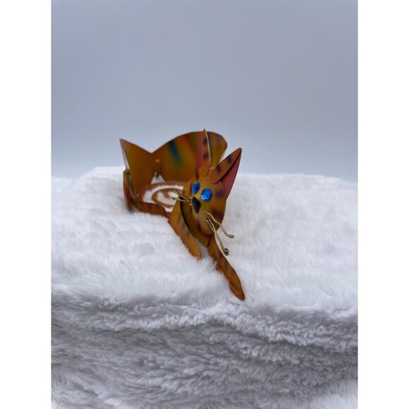 Cool Friendly Metal Orange Cat - Picture 3 of 8